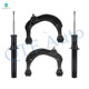 Set of 4 Front Upper Control Arm Ball Joint-Suspension Strut Assembly Replacement For 2006-2008 Hyundai Sonata L4