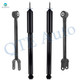 Set of 4 Rear Lower Forward Control Arm-Shock Absorber Replacement For 2009 2010 Dodge Challenger