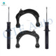 Set of 4 Front Upper Control Arm Ball Joint-Suspension Strut Assembly Replacement For 2006-2011 Hyundai Azera
