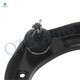 Set of 4 Front Upper Control Arm Ball Joint-Suspension Strut Assembly Replacement For 2006-2011 Hyundai Azera