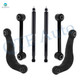 Set of 6 Rear Upper and Lower Forward Control Arm-Shock Absorber For 2007-2010 Ford Edge