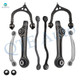 Set of 8 Front Lower Rearward Control Arm-Upper Control Arm Ball Joint-Rear Upper Rearward-Lower Rearward Control Arm For 2015-2018 Chrysler 300 RWD