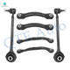 Set of 6 Front Lower Forward Control Arm Ball Joint-Rear Upper Rearward-Upper Forward Control Arm For 2005-2010 Chrysler 300