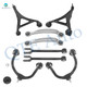 Set of 8 Front Upper and Lower Control Arm Ball Joint-Rear Upper Rearward-Lower Forward Control Arm For 2005-2010 Chrysler 300 AWD
