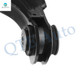 Set of 4 Front Upper Control Arm Ball Joint-Shock Absorber Replacement For 2001-2010 GMC Sierra 2500 HD