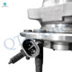 Front Upper Control Arm Ball Joint-Wheel Hub Bearing Assembly Replacement For 2001-2006 GMC Yukon XL 2500 RWD