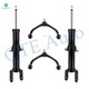 Set of 4 Front Upper Control Arm Ball Joint-Suspension Strut Assembly For 2011 RAM Dakota