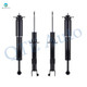 Set 4 Front Suspension Assembly Strut-Rear Shock For 2005-2008 Dodge Magnum RWD