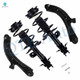 Set of 4 Front Lower Control Arm Ball Joint-Quick Complete Strut-Coil Spring Assembly For 2013 Nissan Sentra