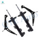Set of 4 Front Lower Control Arm Ball Joint-Suspension Strut Assembly For 1998 1999 BMW 323I