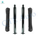 Set of 4 Front Lower Control Arm-Shock Absorber For 1984-2001 Jeep Cherokee