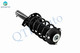 Front Left Lower Control Arm Ball Joint-Quick Complete Strut-Coil Spring Assembly For 2012-2019 Volkswagen Passat
