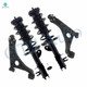 Set of 4 Front Lower Control Arm Ball Joint-Quick Complete Strut-Coil Spring Assembly For 2013-2020 Chevrolet Trax FWD