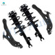 Set of 4 Front Lower Control Arm Ball Joint-Quick Complete Strut-Coil Spring Assembly For 2015-2020 Toyota Sienna AWD