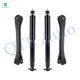 Set of 4 Front Upper Control Arm-Shock Absorber For 1997-2006 Jeep TJ