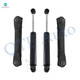 Set of 4 Front Lower Control Arm-Steering Damper For 1984-2001 Jeep Cherokee
