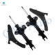 Set of 4 Front Lower Control Arm Ball Joint-Suspension Strut Assembly For 2014-2016 Subaru Forester