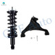 Front Right Lower Control Arm Ball Joint-Quick Complete Strut-Coil Spring Assembly For 2005-2020 Nissan Frontier