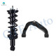 Front Left Upper Control Arm Ball Joint-Quick Complete Strut-Coil Spring Assembly For 2005-2019 Nissan Frontier RWD