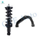 Front Right Upper Control Arm Ball Joint-Quick Complete Strut-Coil Spring Assembly For 2005-2019 Nissan Frontier RWD