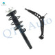 Front Left Lower Control Arm Ball Joint-Quick Complete Strut-Coil Spring Assembly For 1999 BMW 323I