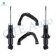 Set of 4 Front Upper Control Arm Ball Joint-Suspension Strut Assembly For 2005-2019 Nissan Frontier