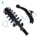 Front Left Lower Control Arm Ball Joint-Quick Complete Strut-Coil Spring Assembly For 1998-2003 Toyota Sienna