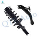 Front Right Lower Control Arm Ball Joint-Quick Complete Strut-Coil Spring Assembly For 1998-2003 Toyota Sienna