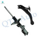 Front Right Lower Control Arm Ball Joint-Suspension Strut Assembly For 1998-2003 Toyota Sienna