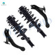 Set of 4 Front Lower Control Arm Ball Joint-Quick Complete Strut-Coil Spring Assembly For 1998-2003 Toyota Sienna