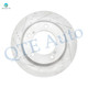 Front 1 Piece Right 355mm Drilled Slotted Brake Disc Rotor For 2008-2022 Toyota Sequoia