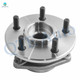 Set of 3 Front Upper Control Arm-Wheel Hub Bearing Assembly-Shock Absorber For 1997-1999 Jeep TJ