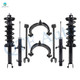 Set of 8 Front Upper Control Arm Ball Joint-Suspension Strut Assembly-Rear Lower Rearward Control Arm-Quick Complete Strut-Coil Spring Assembly For 2009-2014 Acura TL FWD