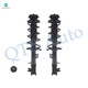 Pair of 2 Front Left-Right Quick Complete strut-Coil Spring Assembly For 2007-2013 Suzuki SX4