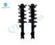 Pair of 2 Front Left-Right Quick Complete Strut-Coil Spring Assembly For 2013-2018 Hyundai Santa Fe, 2013-2018 Hyundai Santa Fe Sport, 2014 2015 KIA Sorento