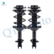 Pair of 2 Front Left-Right Quick Complete Strut-Coil Spring Assembly For 2012-2016 Subaru Impreza