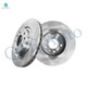 Front 295.8mm Disc Brake Rotors Replacement For 2017-2022 Nissan Rogue Sport, 2014-2020 Nissan Rogue, 2014-2017 Nissan Leaf, 2017 2018 Nissan Qashqai, Automotive Replacement Brake Rotors