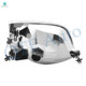 Headlights Assembly for 1997-1999 Ford F-250 8 Cyl With bulb Halogen Headlight Assembly Pair Faros Delanteros
