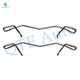 Rear Brake Pads Fit For 2017-2019 Ford Escape, 2013-2020 Fusion, 2015-2021 Edge, 2013-2020 Lincoln MKZ, 2015-2019 MKC, 2016-2018 MKX, 2019-2021 Nautilus, Set of 4 Ceramic Brake Pads