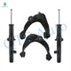 Set of 4 Front Upper Control Arm Ball Joint-Suspension Strut Assembly For 2006 Lincoln Zephyr
