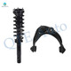 Front Right Upper Control Arm Ball Joint-Quick Complete Strut-Coil Spring Assembly For 2010 2011 Mercury Milan V6