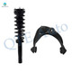 Front Right Upper Control Arm Ball Joint-Quick Complete Strut-Coil Spring Assembly For 2010 2011 Mercury Milan FWD