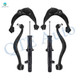 Set of 6 Front Upper-Lower Rearward Control Arm Ball Joint-Suspension Strut Assembly For 2006-2009 Mercury Milan