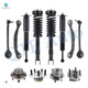 Set of 12 Front Lower Forward Control Arm Ball Joint-Wheel Hub Bearing Assembly-Quick Complete Strut-Coil Spring Assembly-Rear Upper Rearward Control Arm-Wheel Hub Bearing Assembly-Shock Absorber For 2005-2008 Dodge Magnum w/ Self Leveling Suspension