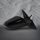 Right Passenger Side Mirror, Power Non-Heated Paintable Manual Folding View Mirror For 2016-2021 Honda Civic