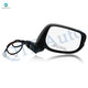 Right Passenger Side Mirror, Power Non-Heated Paintable Manual Folding View Mirror For 2009-2014 Honda FIT