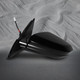 Left Driver Side Mirror, Power Non-Heated Paintable Manual Folding View Mirror For 2016-2021 Honda Civic