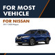Right Passenger Side Mirror, Power Non-Heated Paintable Manual Folding View Mirror For 2017-2020 Nissan Rogue