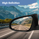 Left Driver Side Mirror, Power Heated Paintable Manual Folding View Mirror For 2012-2014 Toyota Camry