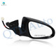 Right Passenger Side Mirror, Power Heated Paintable Manual Folding View Mirror For 2015 Toyota Camry